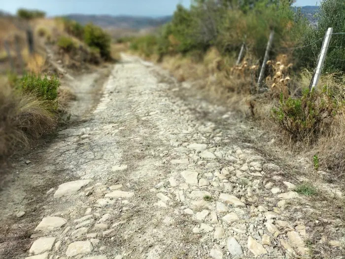 La strada che si percorreva anticamente per arrivare al mare